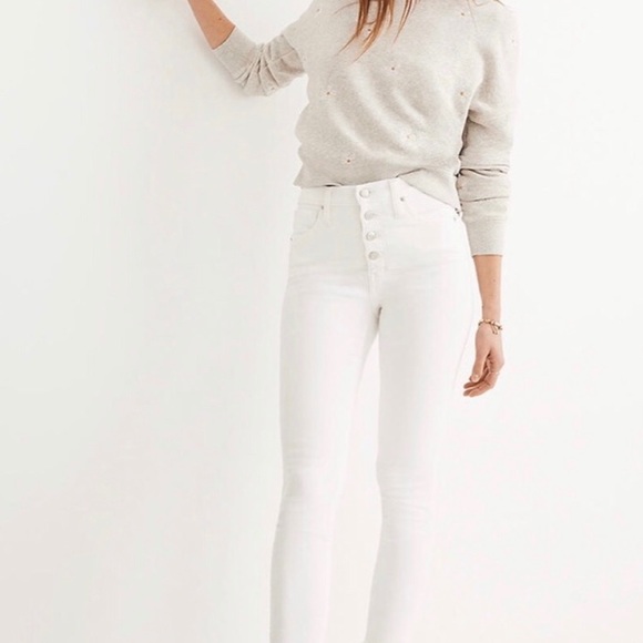 Madewell Denim - Madewell 10”high rise cropped jeans 31P